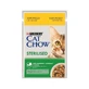 Purina Cat Chow Sterilized Chicken and Eggplant - Complete Food for Sterilized Adult Cats, 85 g