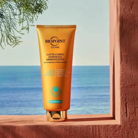 Loción corporal bronceadora para después del sol Biopoint, 400 ml