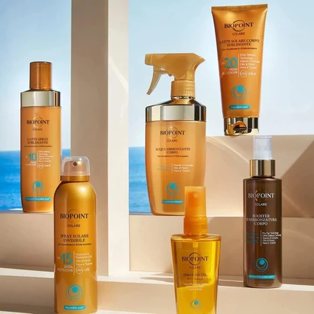 Loción corporal bronceadora para después del sol Biopoint, 400 ml