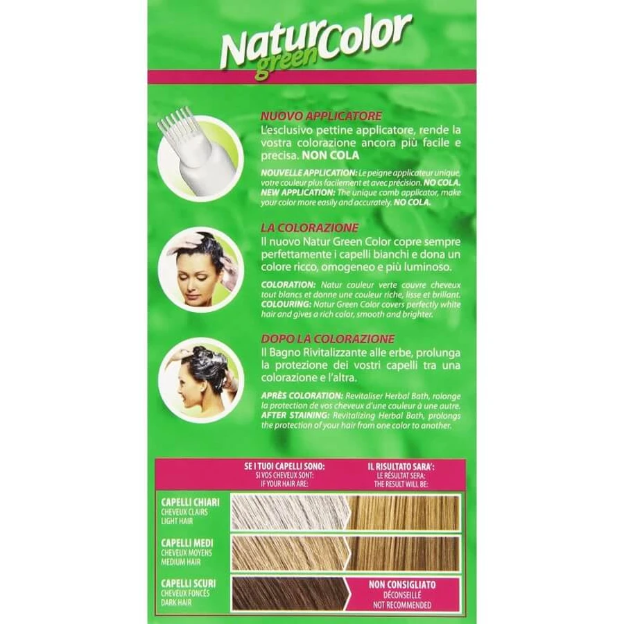 Renee Blanche Natur Green Color – farba do włosów nr 8N jasny blond: ceny i cechy