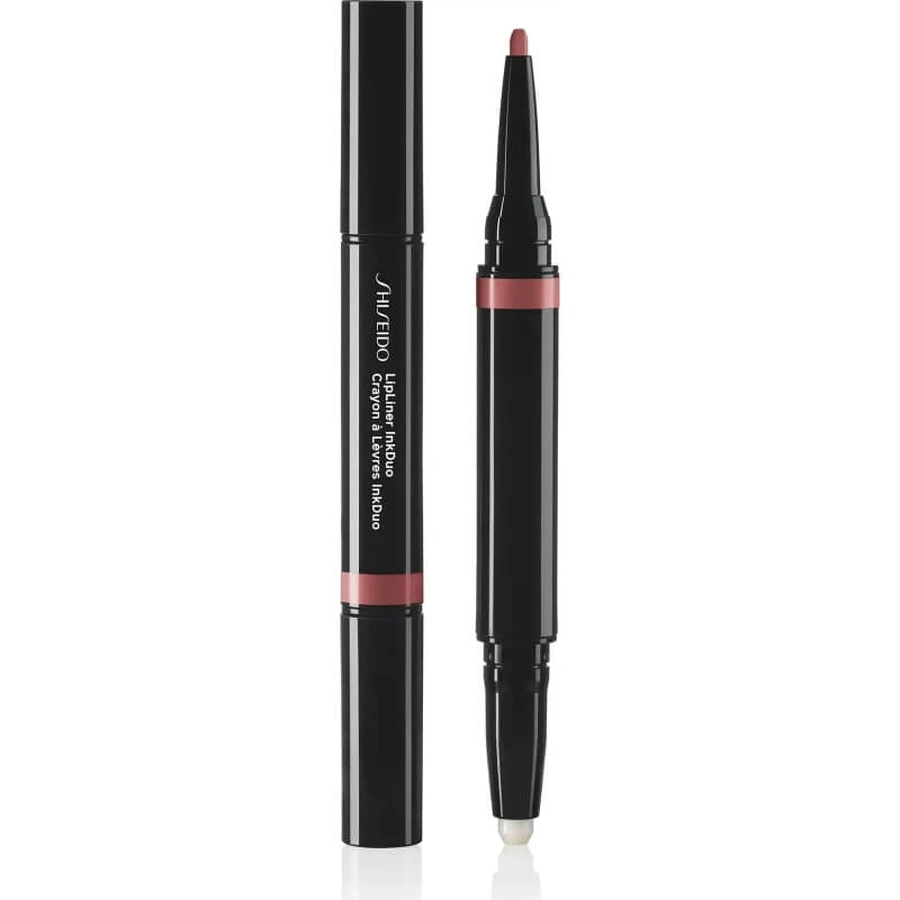 Shiseido Lipliner Ink Duo - Prebase + Delineador n.º 03 Malva
