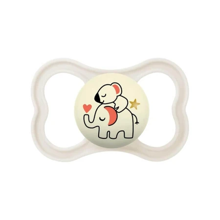 Mam Supreme Night - Glowing Silicone Pacifier, 6 months+, Neutral