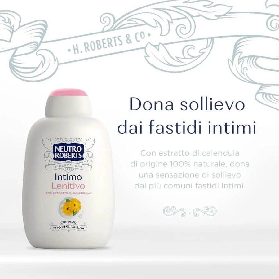 Neutro Roberts Soothing – Intimwaschgel mit Ringelblumenextrakt, 200 ml