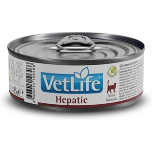 Farmina Vet Life Hepatic - Complete Dietary Food for Cats with Liver Failure, 85 g