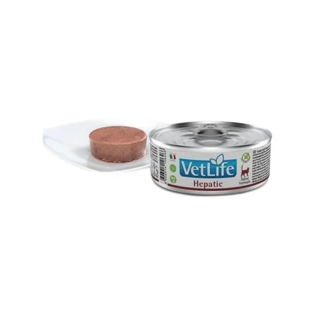 Farmina Vet Life Hepatic - Complete Dietary Food for Cats with Liver Failure, 85 g