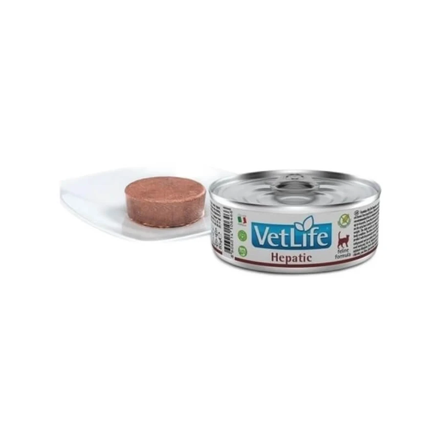 Farmina Vet Life Hepatic - Complete Dietary Food for Cats with Liver Failure, 85 g