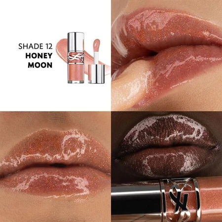 Yves Saint Laurent YLS Loveshine Plumpling Lip Oil Gloss, gloss repulpant n° 12 Honey Moon