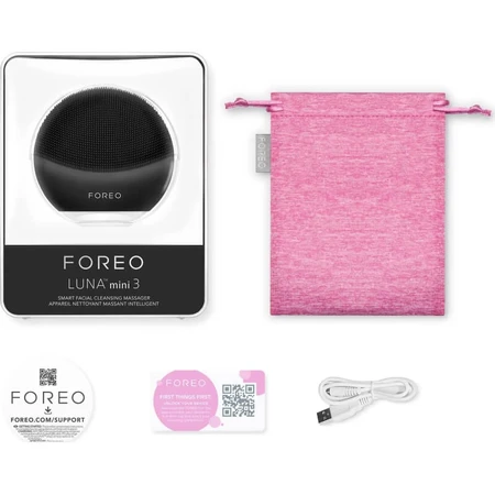 Foreo Luna 3 Mini - Gezichtsreinigingsapparaat - Midnight