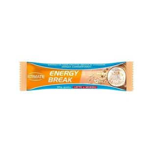 Ultimate Italia Energy Break, saveur lait et muesli - Barre énergétique de 30 g