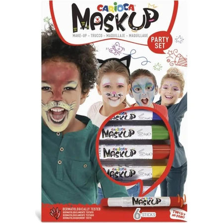 Carioca Mask Up Party - 6 skin markers