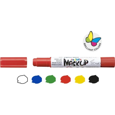Carioca Mask Up Party - 6 skin markers