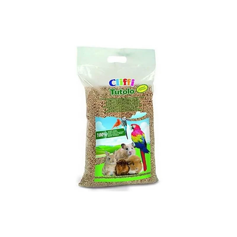 Chemi-vit Cliffi Tutolo - Natural, Biodegradable Lemon-Scented Cat Litter, 8 liters