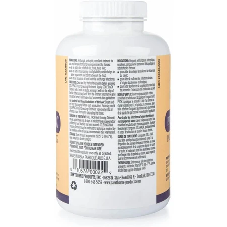 Hawthorne Products Sole Pack - Pommade hydratante et assouplissante pour sabots, 473 ml