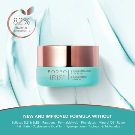 Foreo Iris C - Crème éclaircissante concentrée pour le contour des yeux - Crème éclaircissante pour le contour des yeux 15 ml