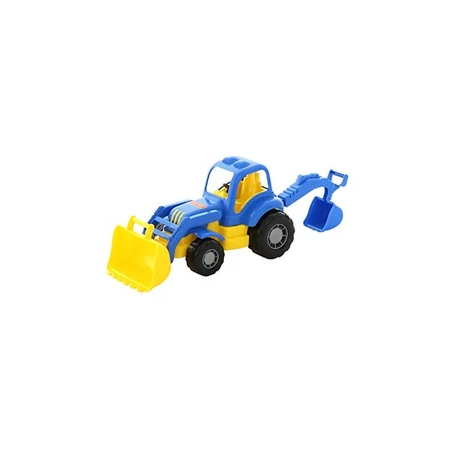 Tractor-excavadora infantil Poliese Moni, a partir de 12 meses