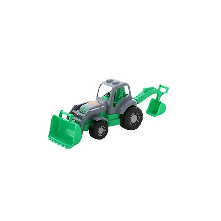 Tractor-excavadora infantil Poliese Moni, a partir de 12 meses