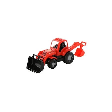 Tractor-excavadora infantil Poliese Moni, a partir de 12 meses