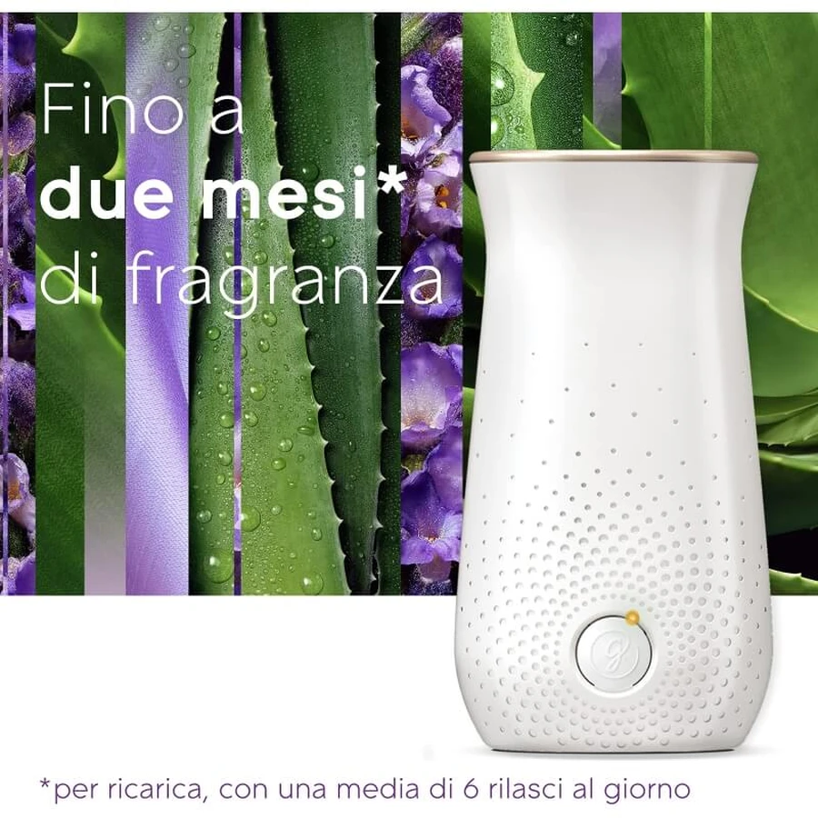 Glade Tranquil Lavender & Aloe – 2 Nachfüllpackungen für den Raumduft-Diffusor