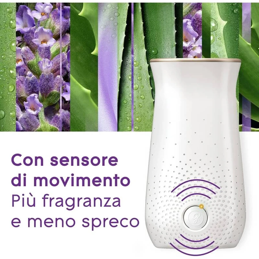 Glade Tranquil Lavender & Aloe – 2 Nachfüllpackungen für den Raumduft-Diffusor