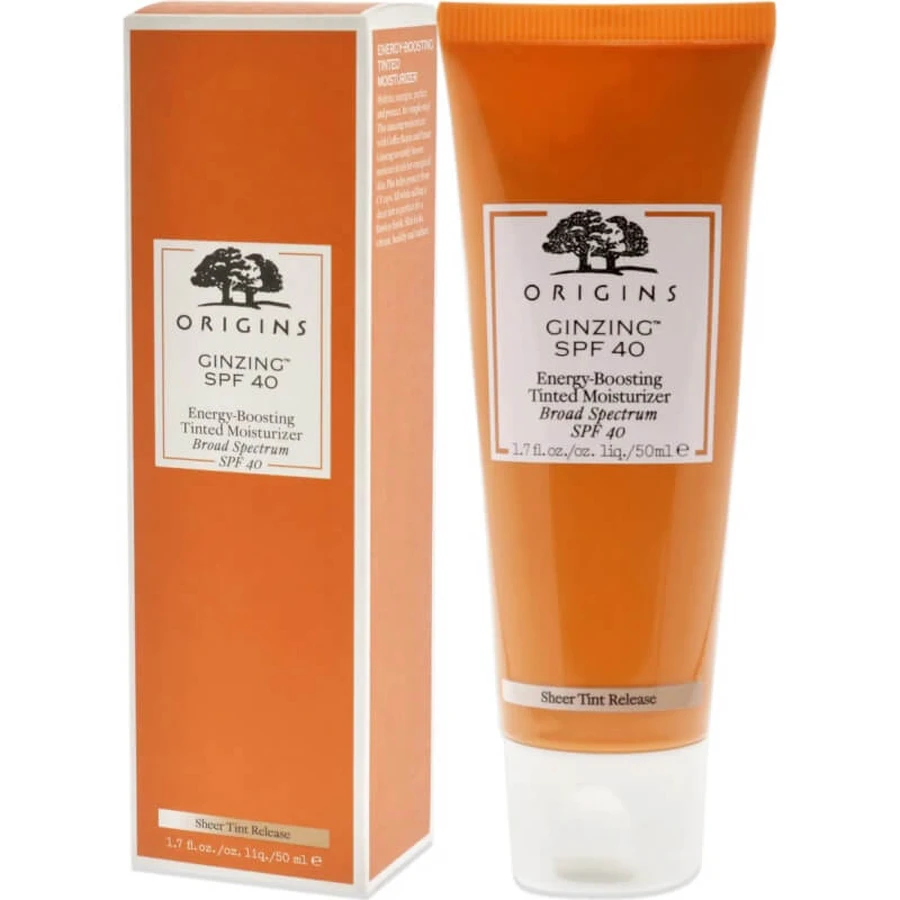 Origins Ginzing Crème hydratante teintée énergisante SPF 40 - Crème hydratante teintée énergisante 50 ml