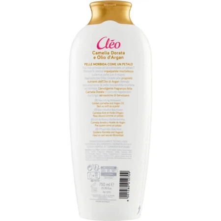 Cleo Camelia with Gold and Argan - Nourishing Shower Gel 750 ml
