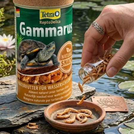 Tetra Gammarus - mangime complementare per pesci d'acquario e tartarughe d'acqua 100 ml