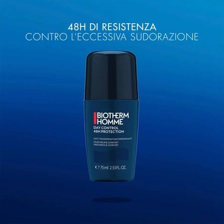 Biotherm Homme Day Control 48-uurs bescherming - Alcoholvrije roll-on deodorant, 75 ml