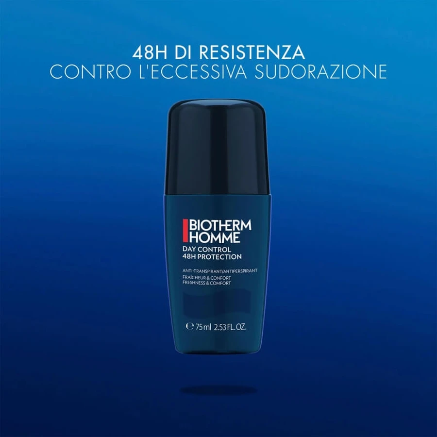 Biotherm Homme Day Control 48-uurs bescherming - Alcoholvrije roll-on deodorant, 75 ml