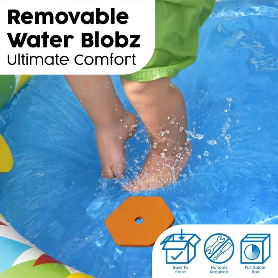 Bestway Splash and Learn – Aufblasbares Planschbecken für Kleinkinder