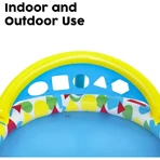 Bestway Splash and Learn – Aufblasbares Planschbecken für Kleinkinder
