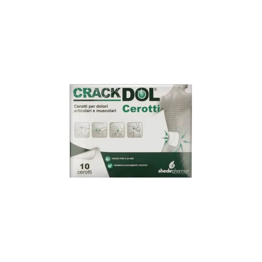 Crackdol – 10 natürliche entzündungshemmende Pflaster