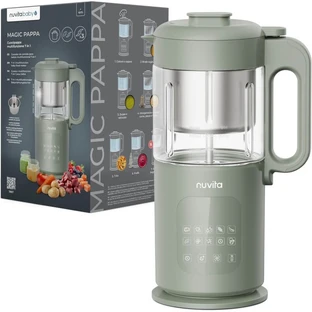 Nuvita Magic Baby Food Maker: robot de cocina 7 en 1 para papillas y purés de bebé