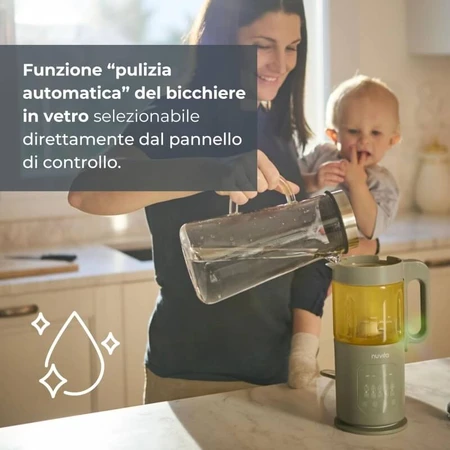 Nuvita Magic Baby Food Maker: robot de cocina 7 en 1 para papillas y purés de bebé