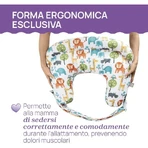 Artsana Boppy Deluxe - Wild Flowers Nursing Pillow