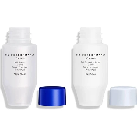 Shiseido Bio-Performance Skin Filler Seren – 2-Stufen-Anti-Aging-Seren, 30 ml + 30 ml Nachfüllpackung