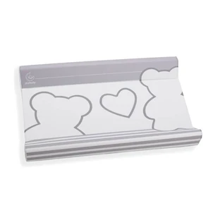 Italbaby Matisse PVC-Wickeltisch – Grau mit integrierter Tasche, 81 x 49 x 10 cm