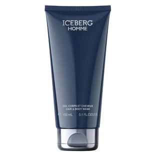 Iceberg Homme Hair &amp; Body Wash - Verfrissende en verkwikkende douchegel voor haar en lichaam, 150 ml