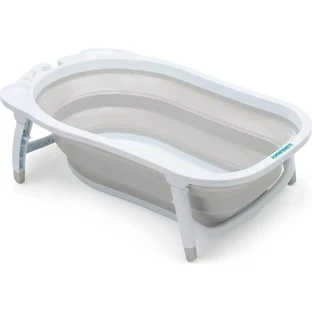 Foppapedretti Soffietto - Space-Saving Foldable Bath Tub, Gray