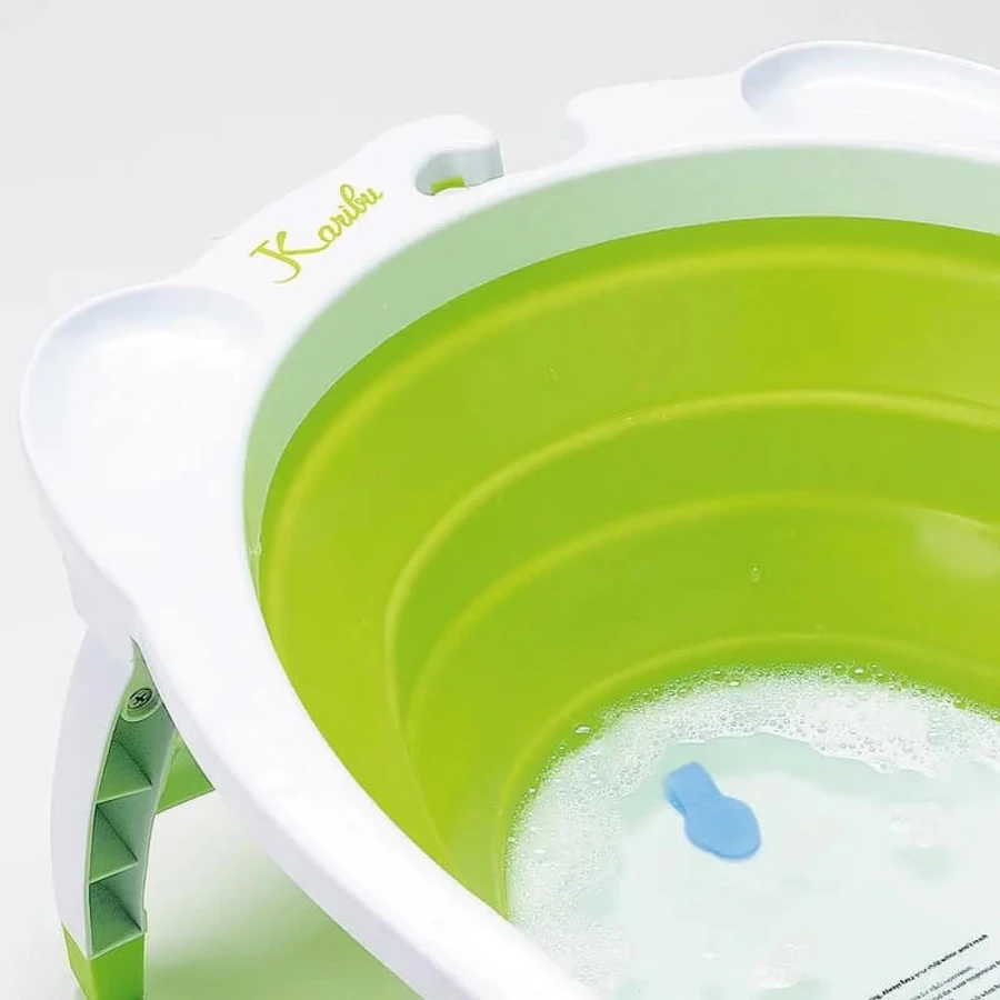 Foppapedretti Soffietto - Space-Saving Foldable Bath Tub, Gray