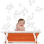 Foppapedretti Soffietto - Space-Saving Foldable Bath Tub, Gray
