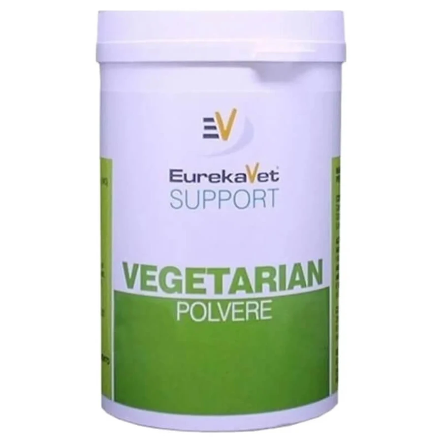 Eurekavet Support Végétarien en poudre - Aliment complémentaire pour petits herbivores affaiblis, 150 g