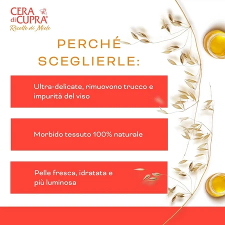 Cupra Wax Beauty Rezept – 20 Make-up-Entferner-Tücher für das Gesicht