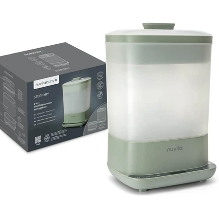 Nuvita Steridry - 2-in-1 stoomsterilisator en -droger met HEPA-filter voor babyflesjes en accessoires