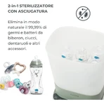 Nuvita Steridry - 2-in-1 stoomsterilisator en -droger met HEPA-filter voor babyflesjes en accessoires