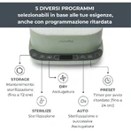 Nuvita Steridry - 2-in-1 stoomsterilisator en -droger met HEPA-filter voor babyflesjes en accessoires