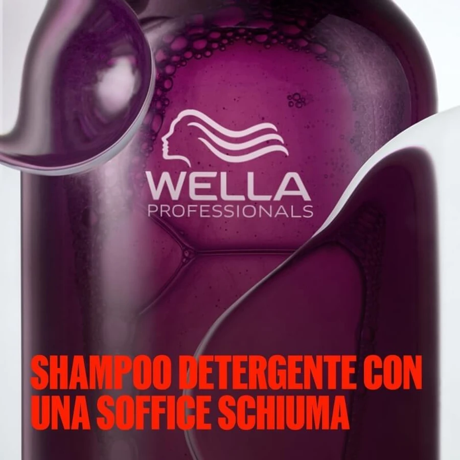 Wella Ultimate Color Stap 1 Beschermende en zuiverende shampoo voor gekleurd haar, 100 ml