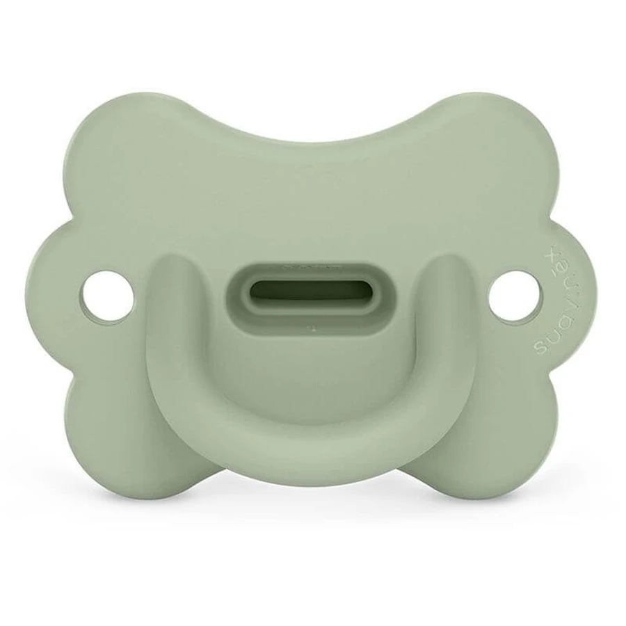 Suavinex Suavinex Butterfly Selection Color Essence 0-6 maanden - Siliconenfopspeen - Groen