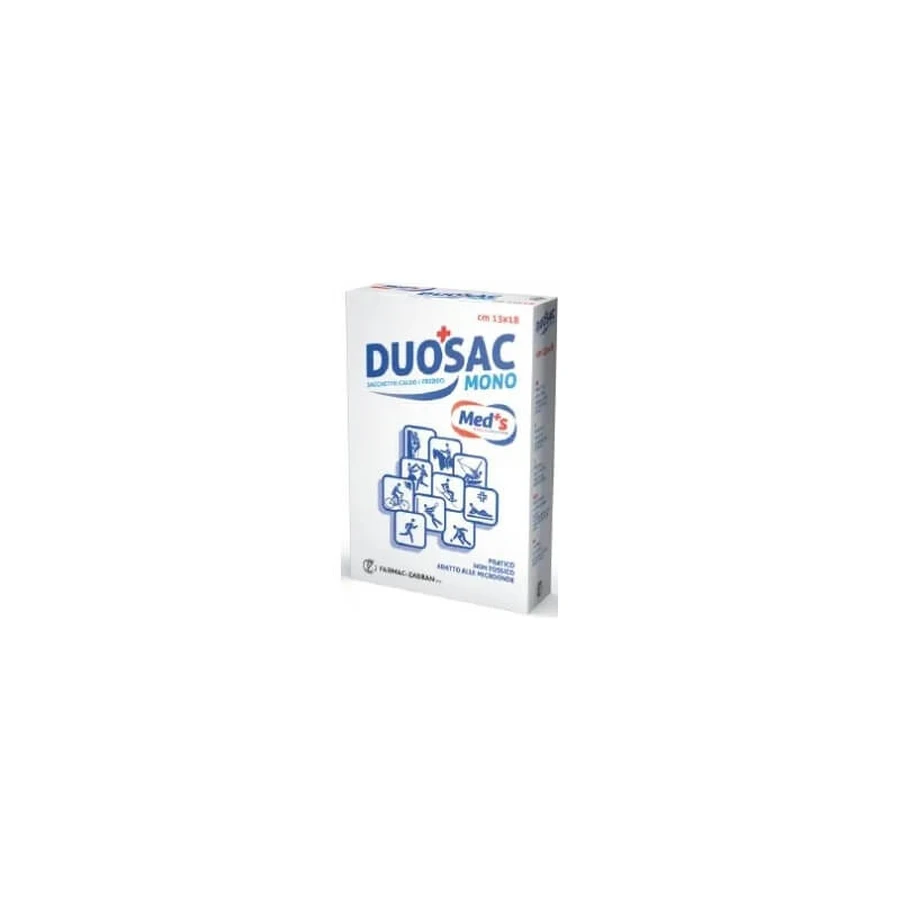 Duosac - 1 hot/cold pack with non-woven fabric applicator, 13 x 18 cm