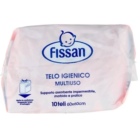Fissan saugfähige Mehrzweck-Damenbinde, 60 x 60 cm, 10 Stück