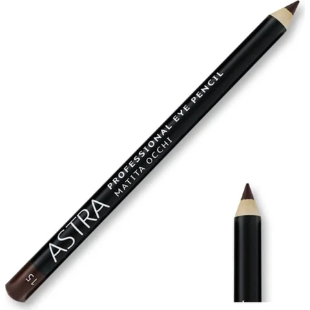 Astra Professional Eye Pencil - Long-Lasting Colored Eye Pencil No. 15 Wood